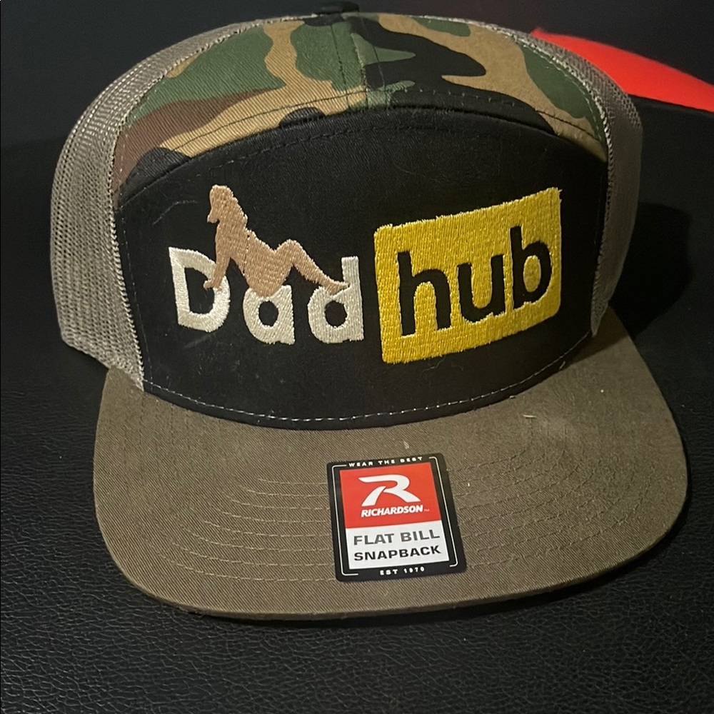 Richardson Dad Hub Camo Snapback Hat